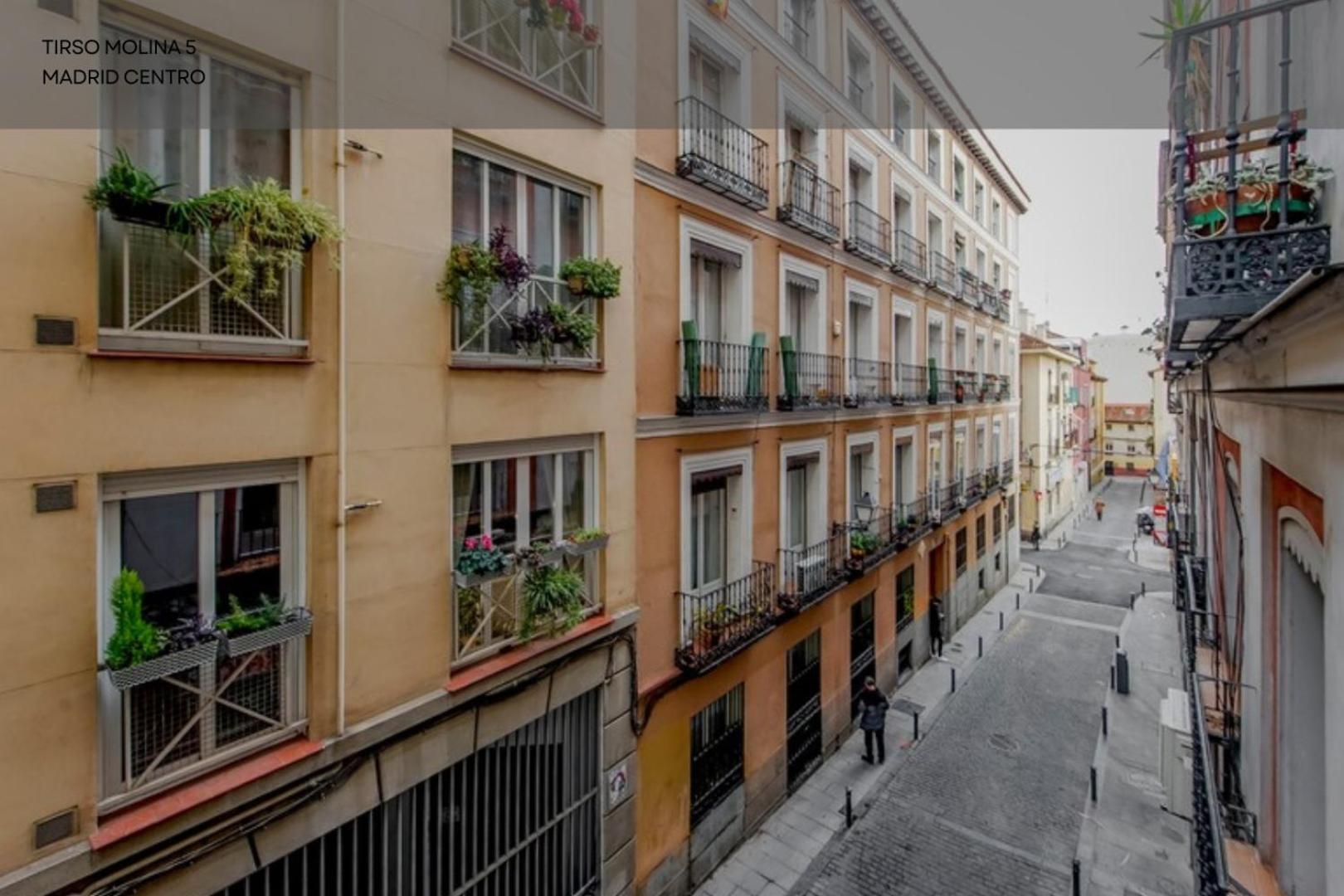 Cozy&New Apartment Para 6Pax En La Plaza De Tirso - Madrid E1 エクステリア 写真