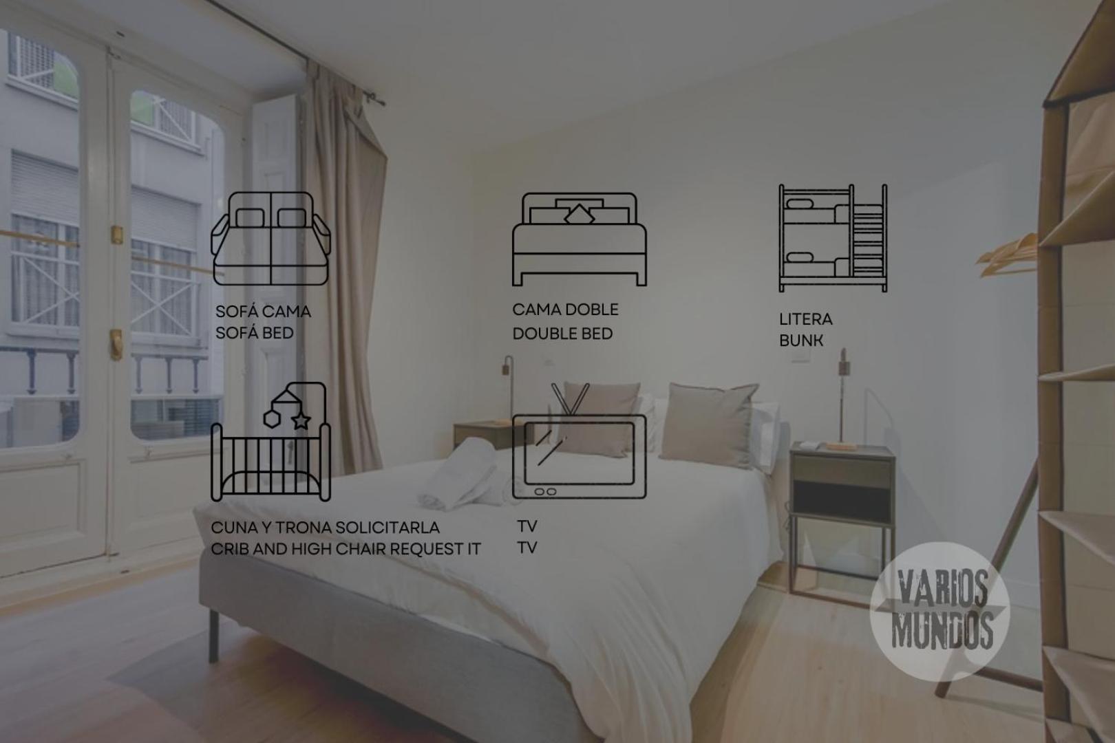 Cozy&New Apartment Para 6Pax En La Plaza De Tirso - Madrid E1 エクステリア 写真